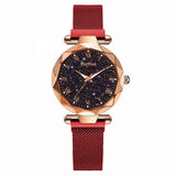 2019 Ladies Wrist Watch Starry Sky Magnetic Women Watch
