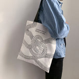 2019 New Women Canvas Bags Eco Reusable Shopping Bags