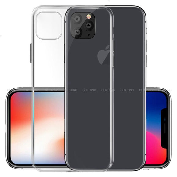 Ultra Thin Transparent Soft TPU Case on the For iPhone X XR XS Max Clear Silicone Cover