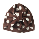 Baby Cap Cotton Big Bow Hat For Baby Girls 2 Layer Butterfly India Hat Kids Caps Winter Children's Hats