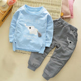 2019 New Baby Spring and Autumn Long-sleeved Suit Children's Animal little