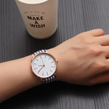 JBRL Women Watch Simple Scarf Stripe Wrist Watch Female