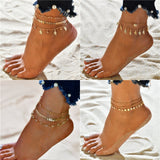 Modyle Bohemian Beads Ankle Bracelet for Women