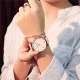 Exquisite simple style women watches luxury fashion quartz wristwatches ulzzang brand woman clock montre femme